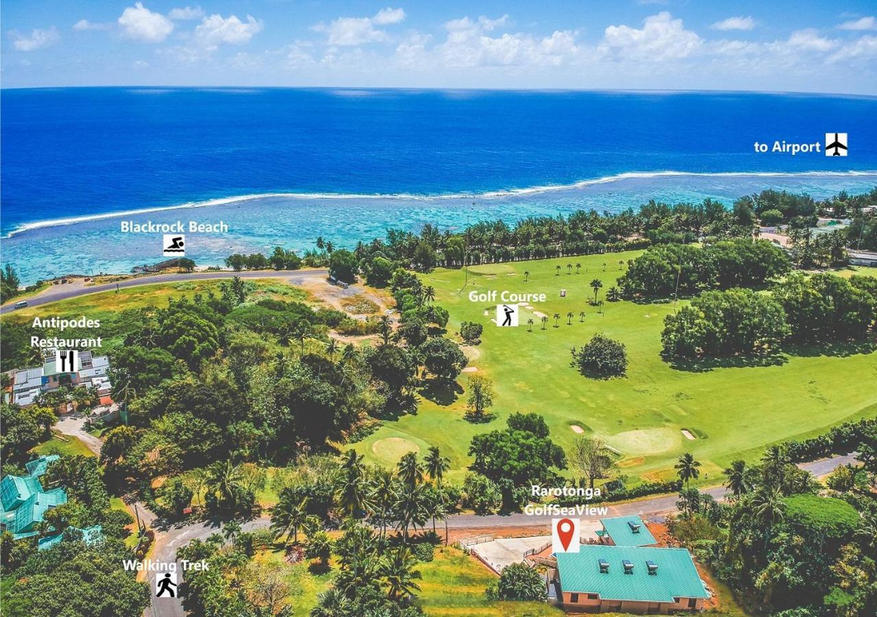 Rarotonga Golfseaviewヴィラ エクステリア 写真